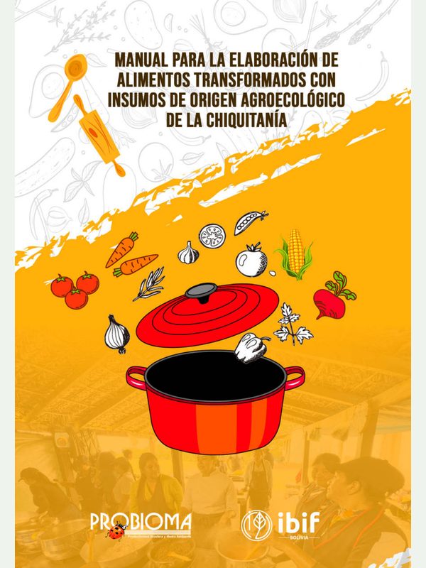 Portada de «Recetario agroecológico de la Chiquitanía»